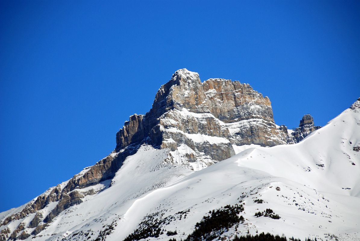 10 Mount Hector From The Beginning Of The Icefields Parkway